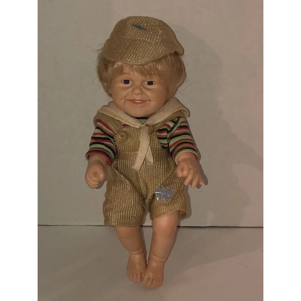 Adorable Baby Doll ZY Toys 12” Cheeky Smiling Hat Butterfly Rainbow Pride Shirt